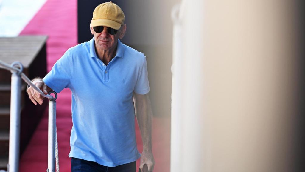 Adrian Newey, en el GP de Mónaco 2024