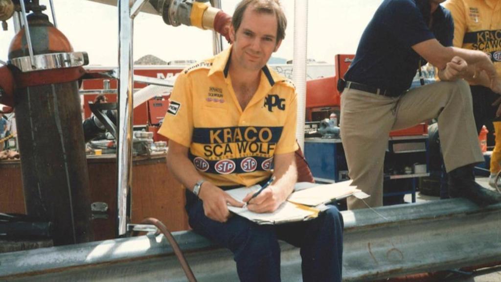 Adrian Newey, en 1986 durante su paso por la IndyCar