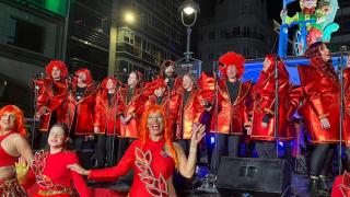 Los Malandros, comparsa ganadora del Carnaval 2025 en A Coruña