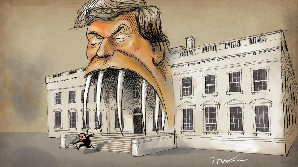 El matón de la Casa Blanca.