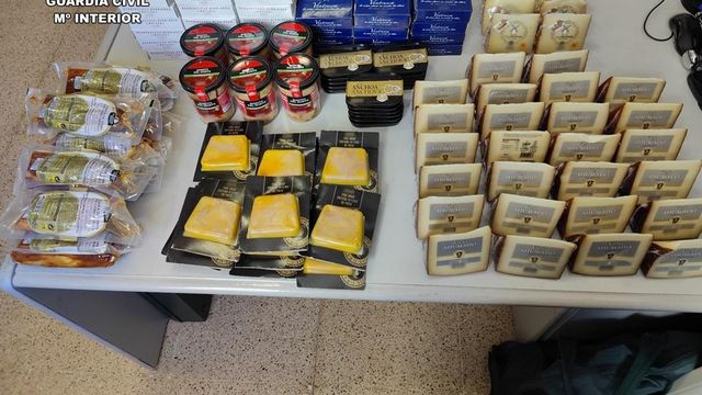 Los alimentos intervenidos.