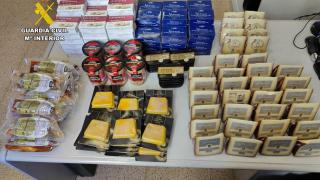 Los alimentos intervenidos.