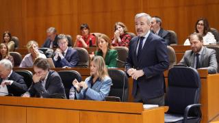 Azcón ha respondido a las preguntas de la oposición