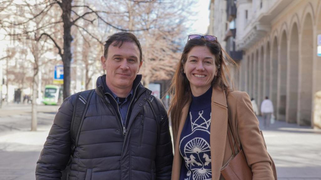 José Calvo y Cynthia Peña