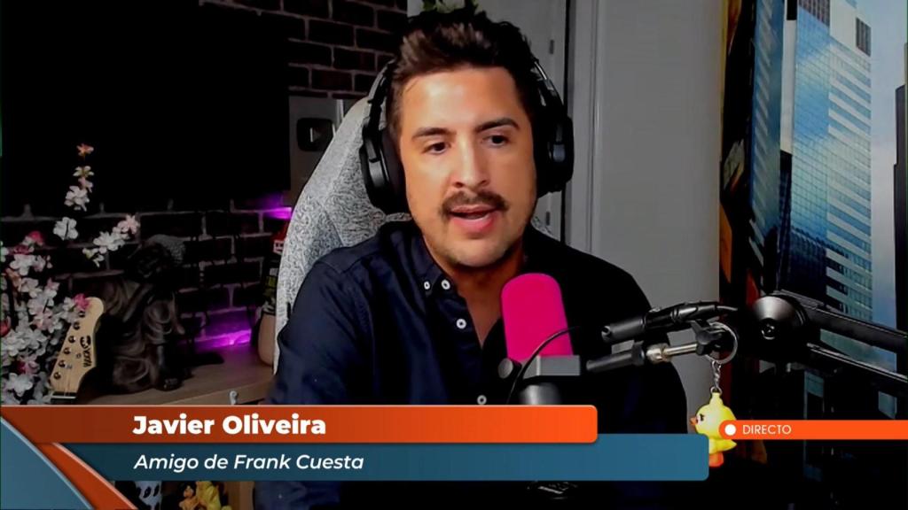 Javier Oliveira entró en 'Horizonte' por videollamada para hablar de la detención de Frank Cuesta.