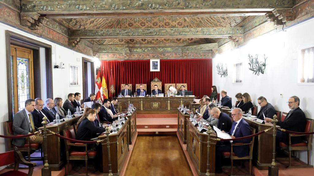 Imagen del Pleno de la Diputación de Valladolid