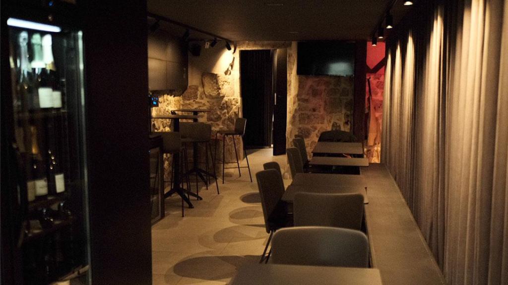 El interior de Tiempos Líquidos (Burgos).