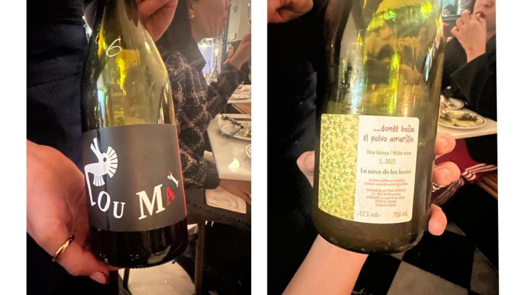 Algunas de las etiquetas que circulan por la bodega de Chuck's.