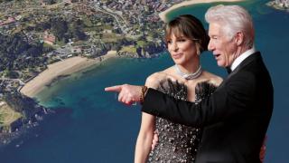 Richard Gere y Alejandra Silva buscan terreno para construir una casa en la localidad coruñesa de Oleiros.