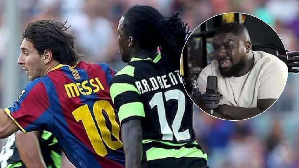 Drenthe recuerda su encontronazo con Messi en un Barça - Hércules