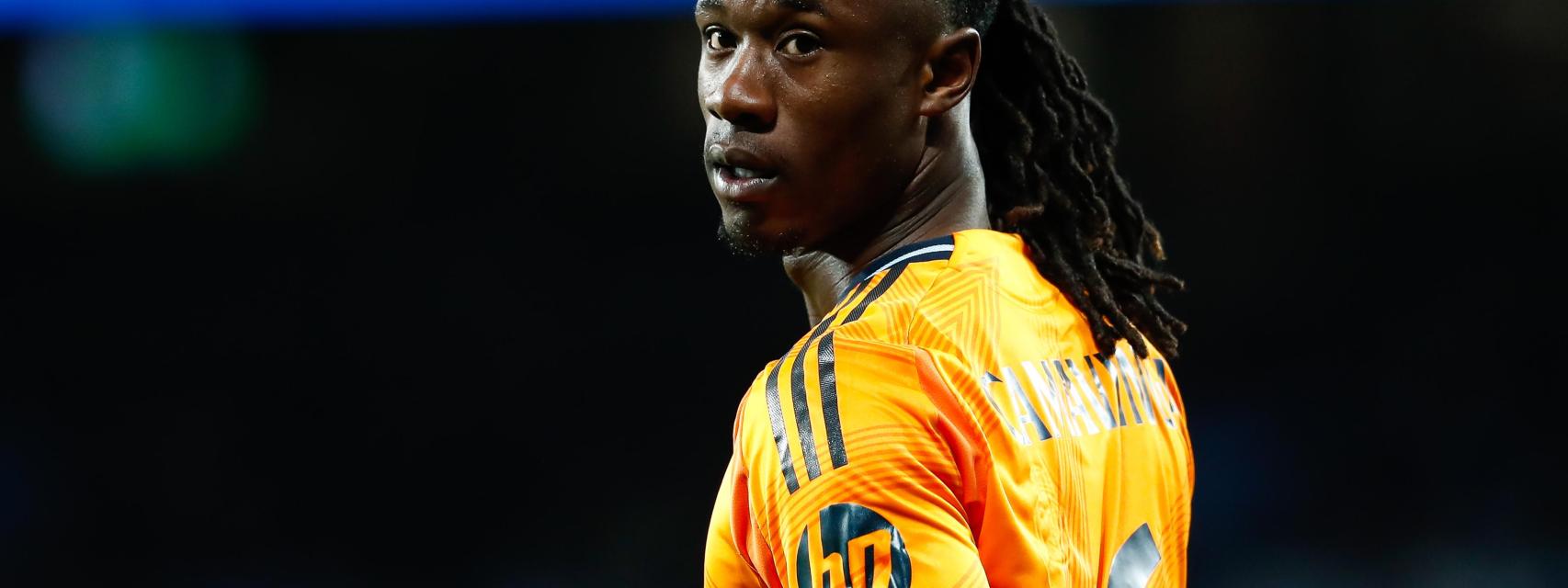 Eduardo Camavinga, con el Real Madrid