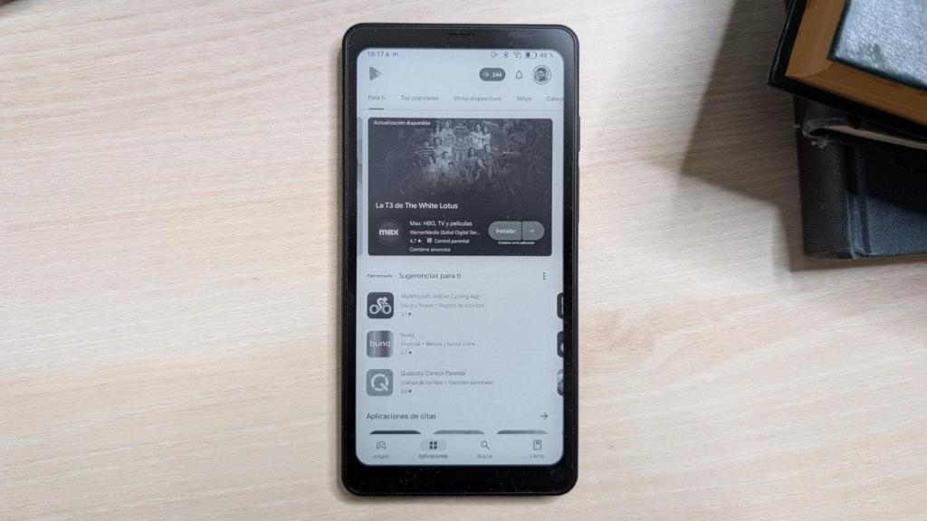 El acceso a la Play Store es un punto fuerte del BOOX Palma 2
