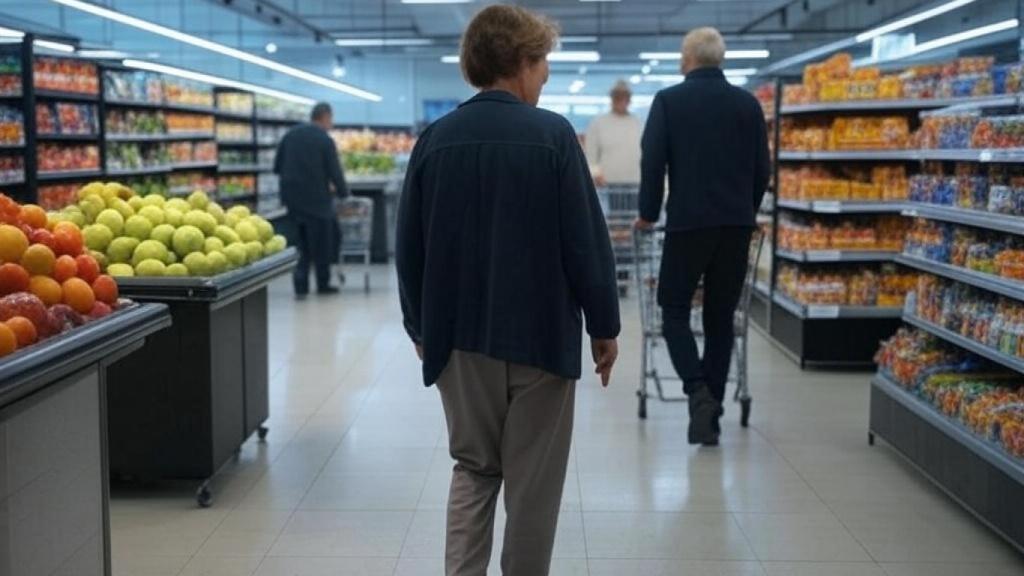 Imagen de archivo del interior de un supermercado.