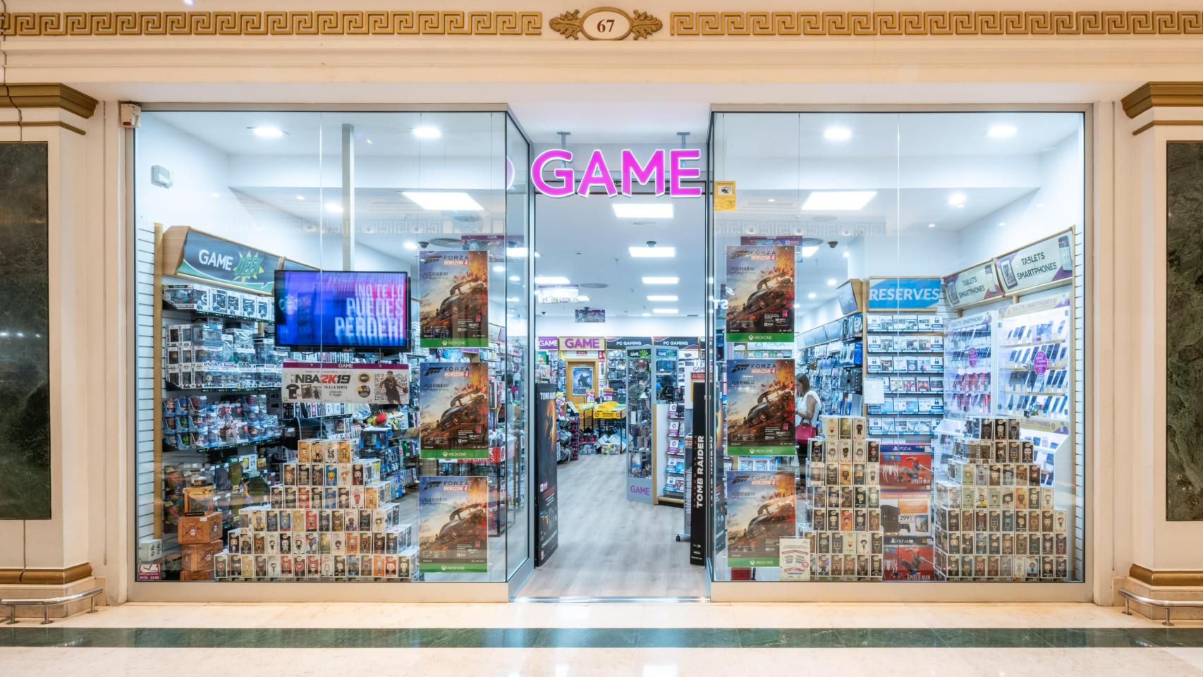 Una tienda de Game en Gran Vía 2 (L'Hospitalet de Llobregat, Barcelona).