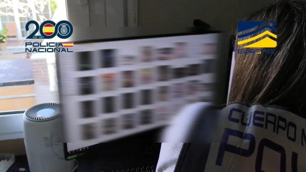 Una imagen tomada durante la detención.