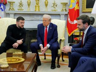 Zelenski se dirige directamente al vicepresidente Vance en la Casa Blanca.