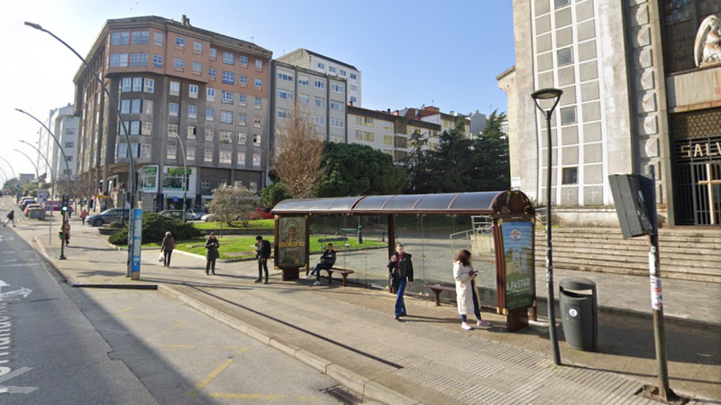 Parada de autobús de San Pedro de Mezonzo