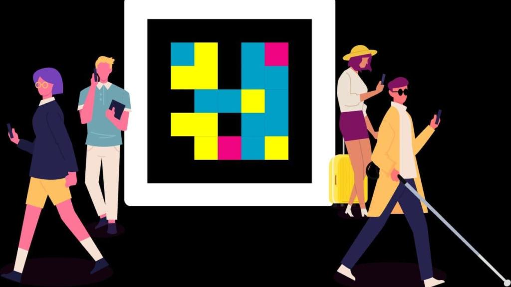 El Quiosco Down de A Coruña introduce tres formatos de carta para personas con déficit visual