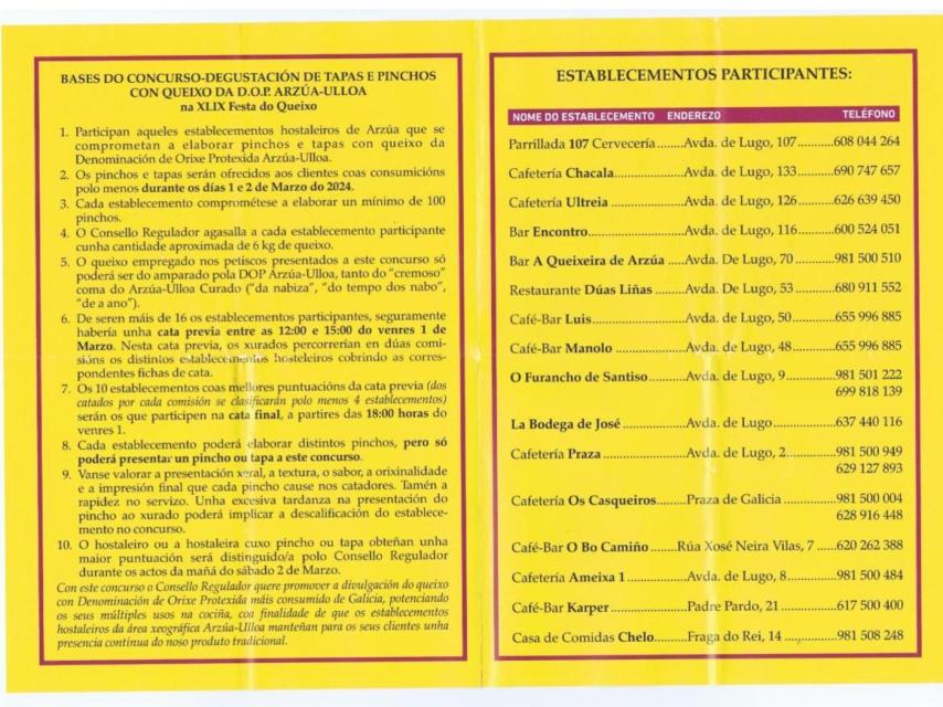 Participantes en el concurso de tapas y pinchos 2024.