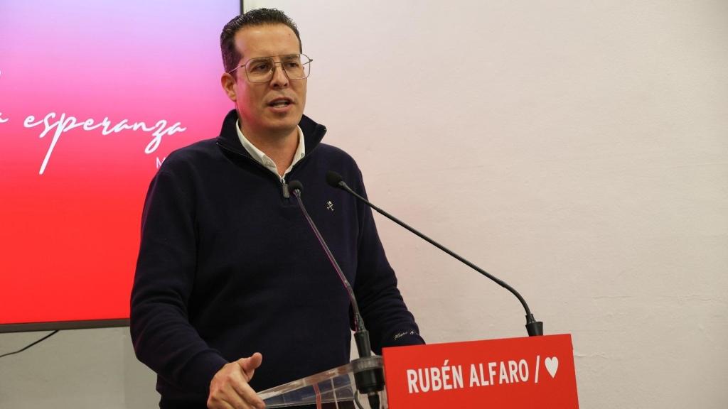 El secretario general del PSPV-PSOE, Rubén Alfaro. EE