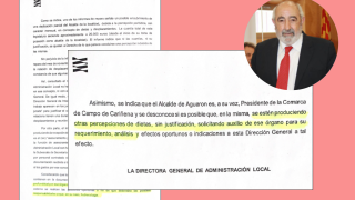 Informe del Gobierno de Aragón pidiendo auxilio a la Cámara de Cuentas.