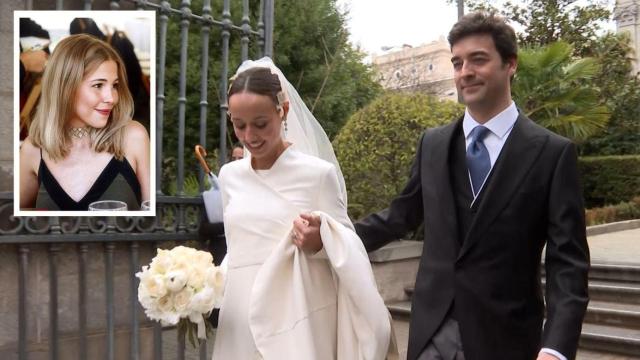 Celia Vega-Penichet ha sido una de las asistentes a la boda del hijo menor de Alberto Ruiz-Gallardón y Nerea Zabala.