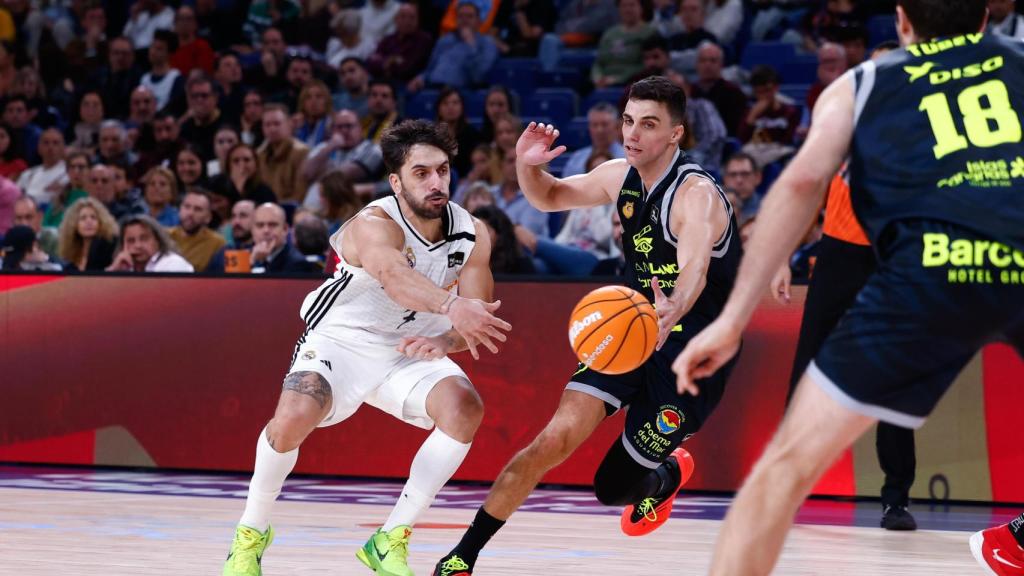 Campazzo en una acción del partido ante Gran Canaria en la Liga Endesa.