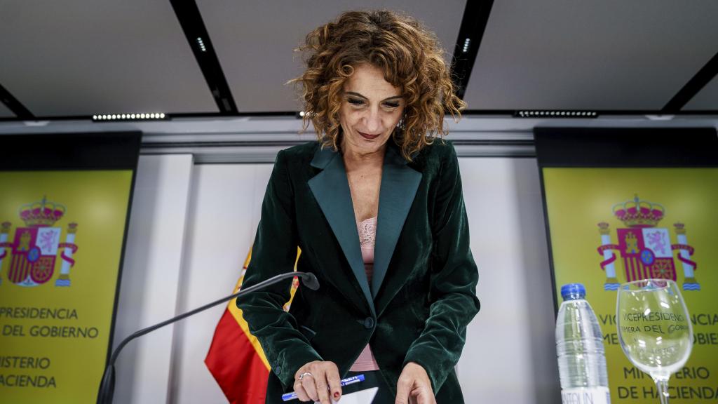 María Jesús Montero, vicepresidenta primera y ministra de Hacienda