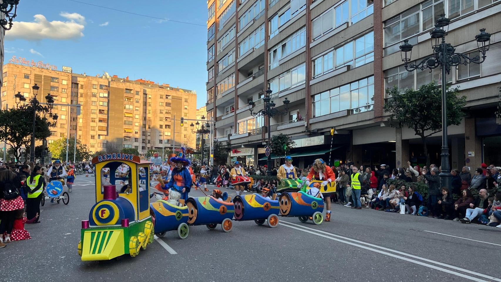 Desfile de Carnaval de Vigo en 2025.