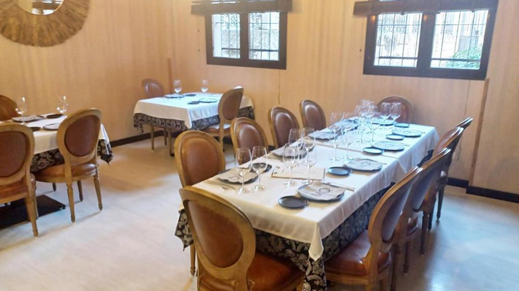 Imagen del coqueto restaurante Martín Quiroga