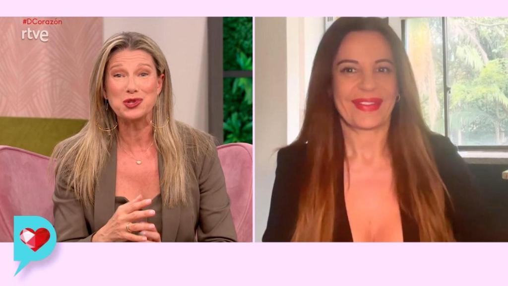 Anne Igartiburu y Sonia Monroy en 'D Corazón'.