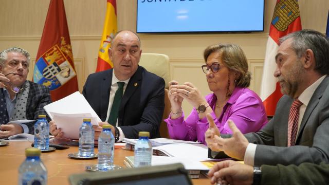 Imagen de la Junta de Gobierno de la Diputación de Segovia