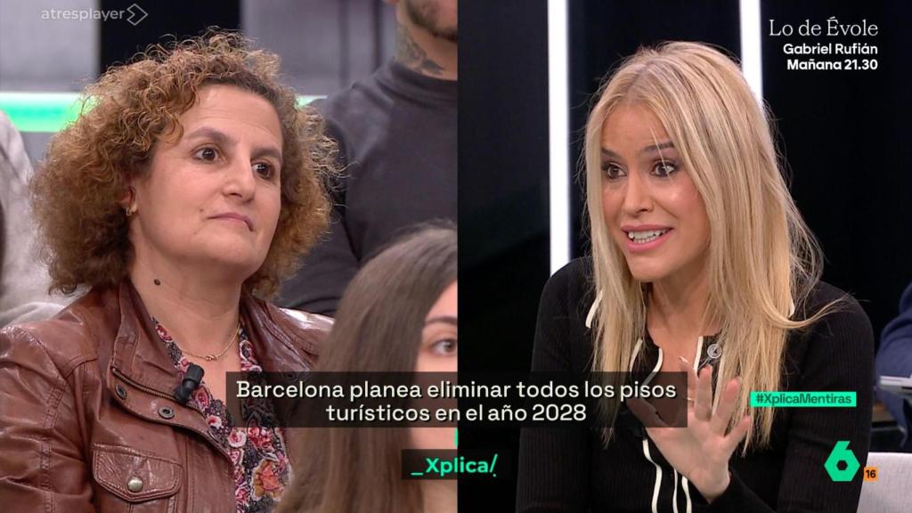 Dulcinea Aguín y Afra Blanco en 'laSexta Xplica'.