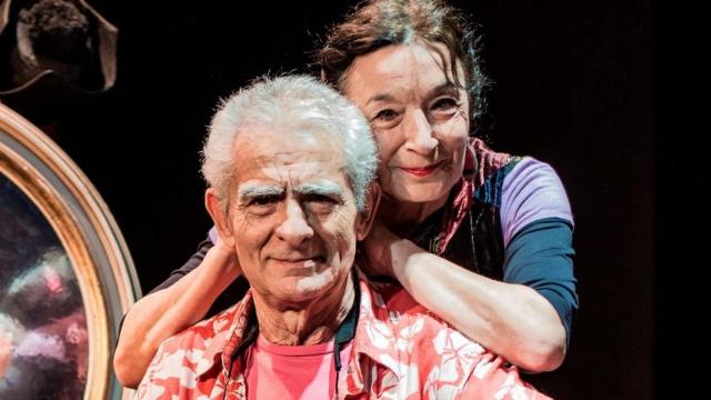 Petra Martínez junto a su marido, Juan Margallo, en una fotografía de sus redes sociales.