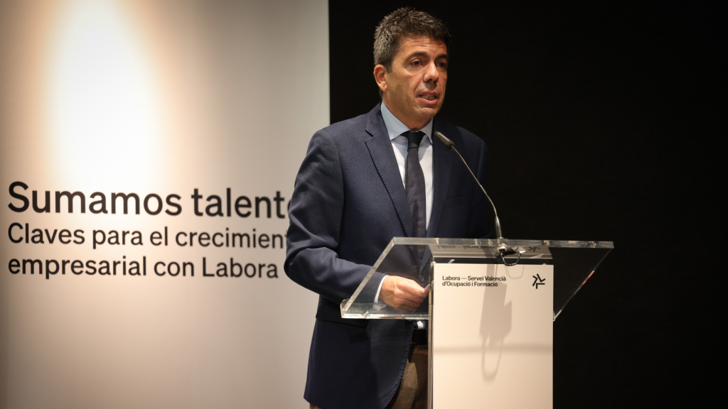 El president de la Generalitat Carlos Mazón