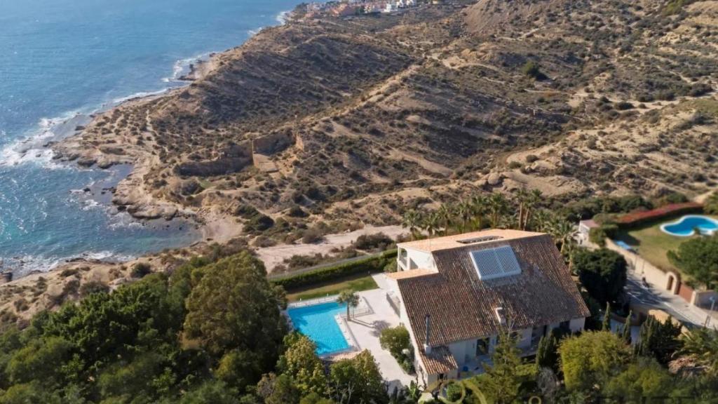 Vistas de esta vivienda de lujo, situada en Cabo de Huertas.