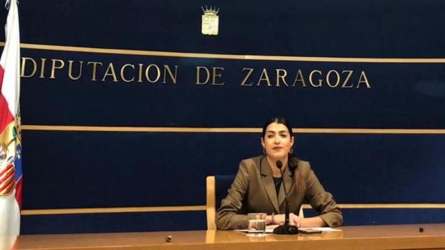 La diputada de Memoria Democrática de la DPZ, Nerea Marín