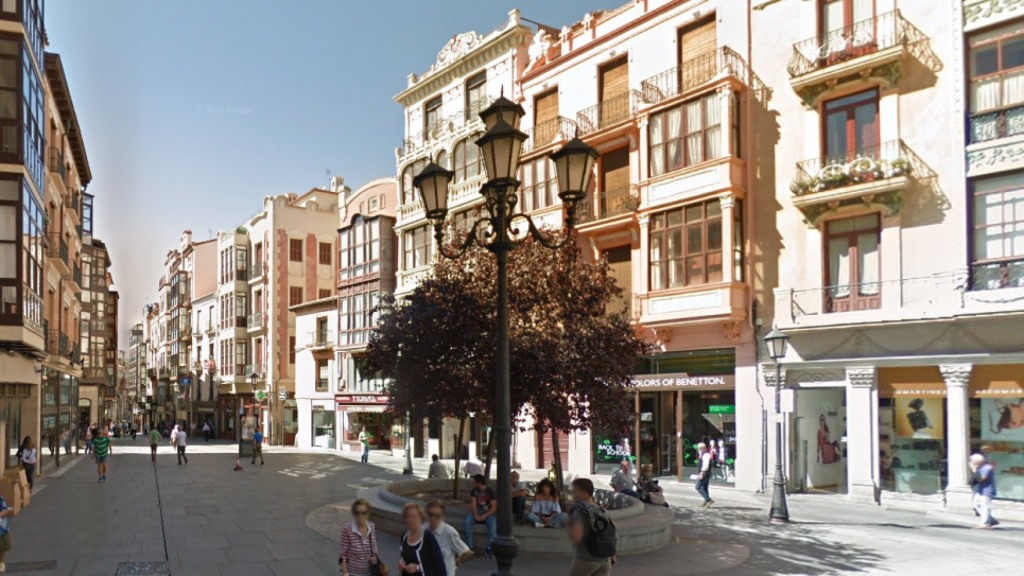 Una imagen del centro de la ciudad de Zamora