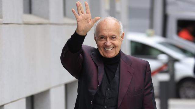 José Luis Moreno entrando a la Audiencia Nacional.