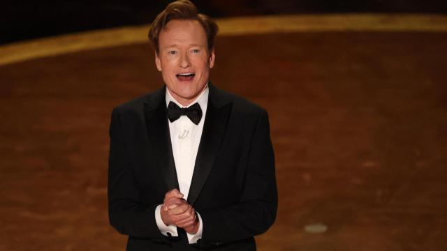 Conan O'Brien, el maestro de ceremonias de la gala