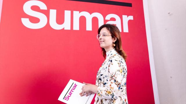 La secretaria de Comunicación de Sumar, Elisabeth Duval
