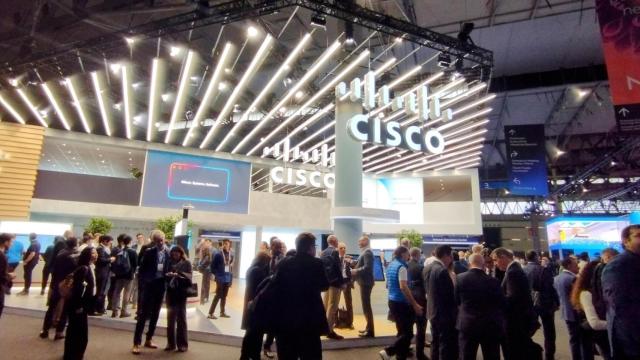 Stand de Cisco en esta edición del MWC.