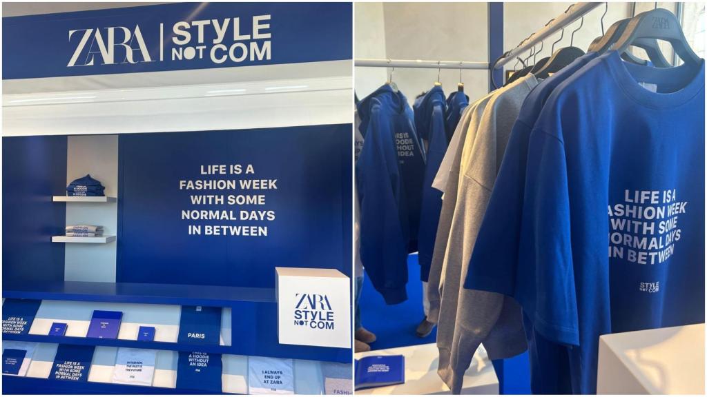 Colección cápsula de Inditex y Zara Style Not Com.