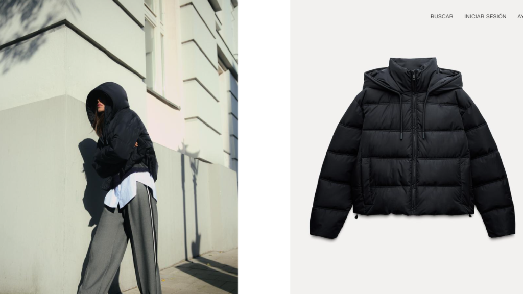 Anorak acolchado. Ref. 3046/241/401