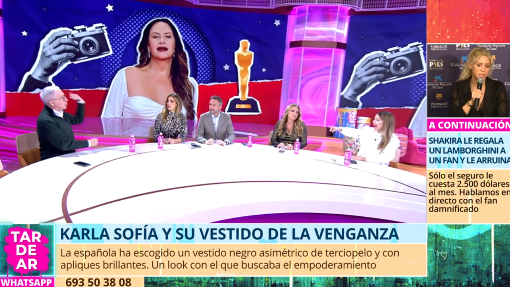 Xavier Sardá opina sobre Karla Sofía Gascón en 'Tardear'.