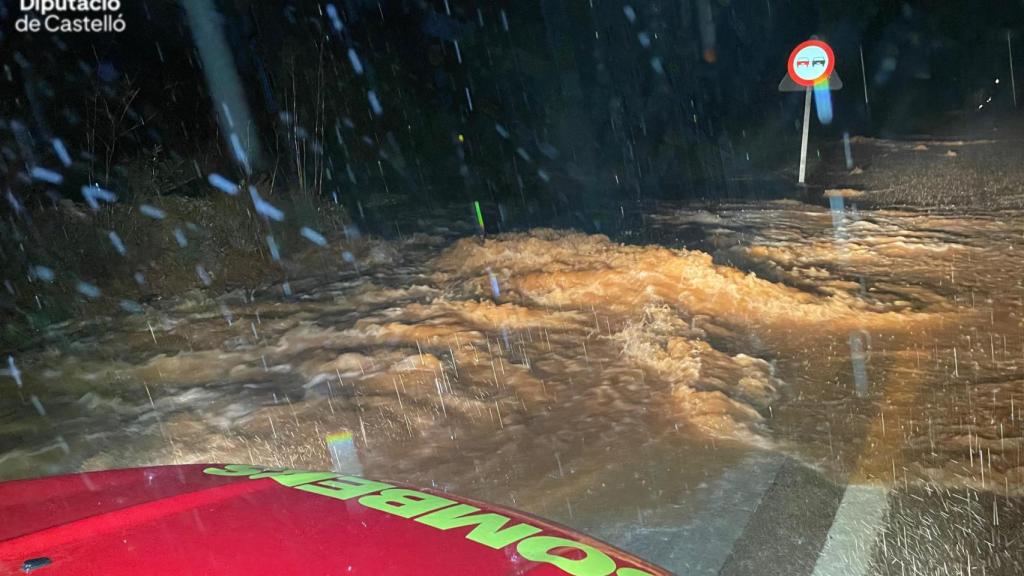 Imagen de una actuación de los bomberos en Castellón. Consorcio de Bomberos de Castellón