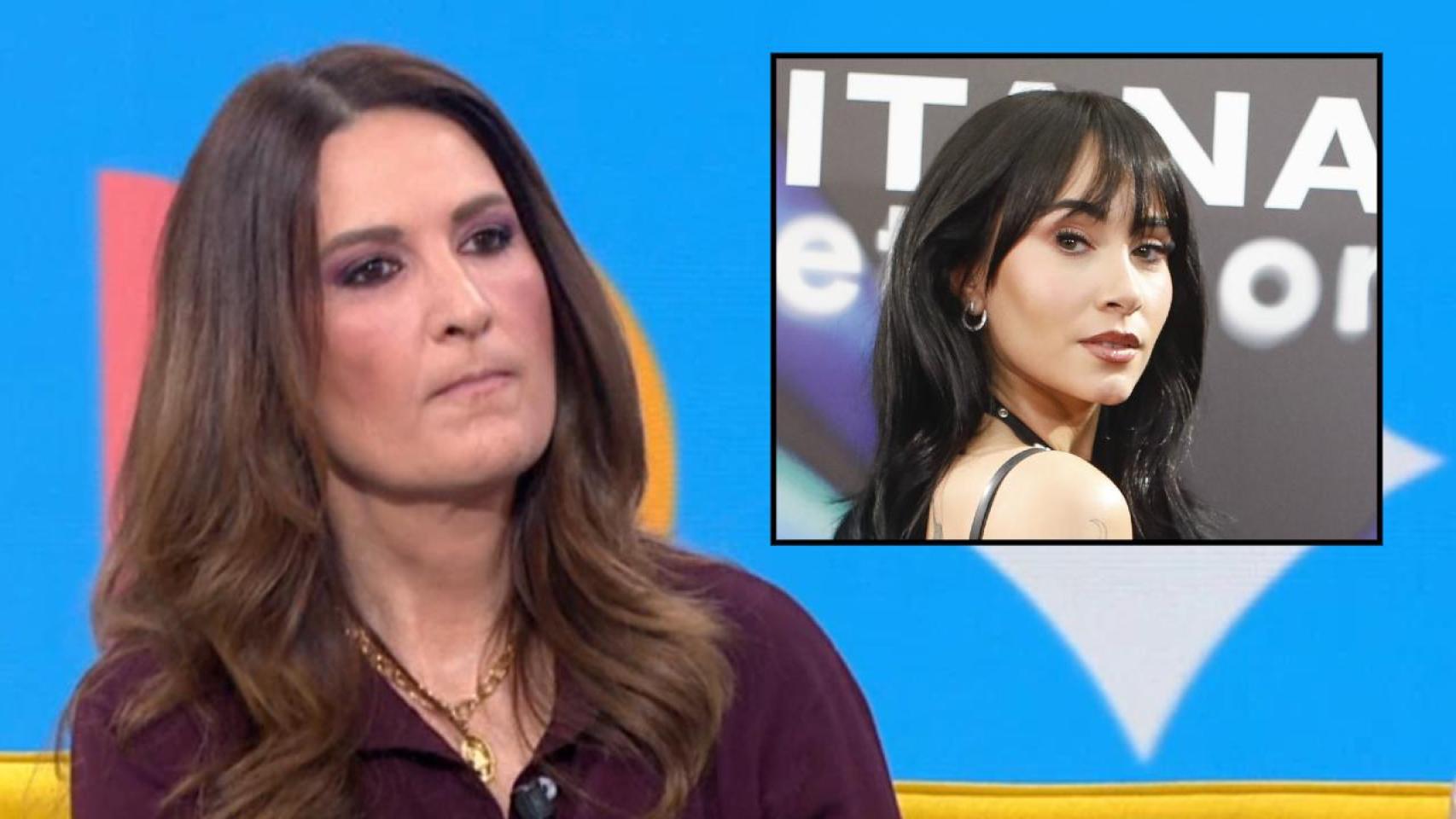 Laura Fa y Aitana Ocaña en un fotomontaje de BLUPER.