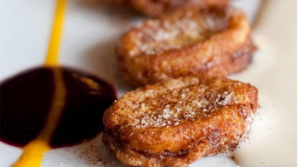 Un postre de torrija. Consum