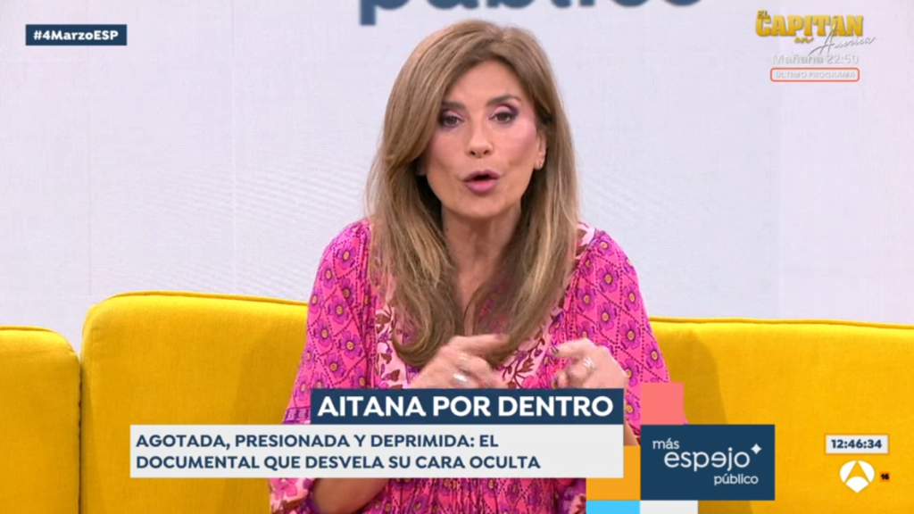 Gema López, presentadora de 'Más Espejo'.