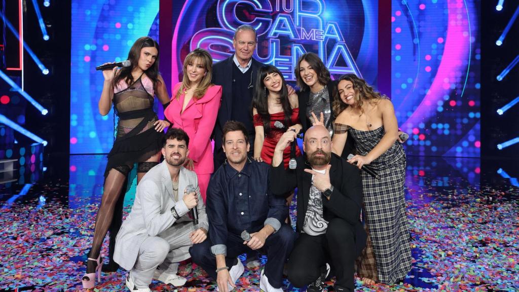 Primera imagen del casting de 'Tu cara me suena 12' en el plató.